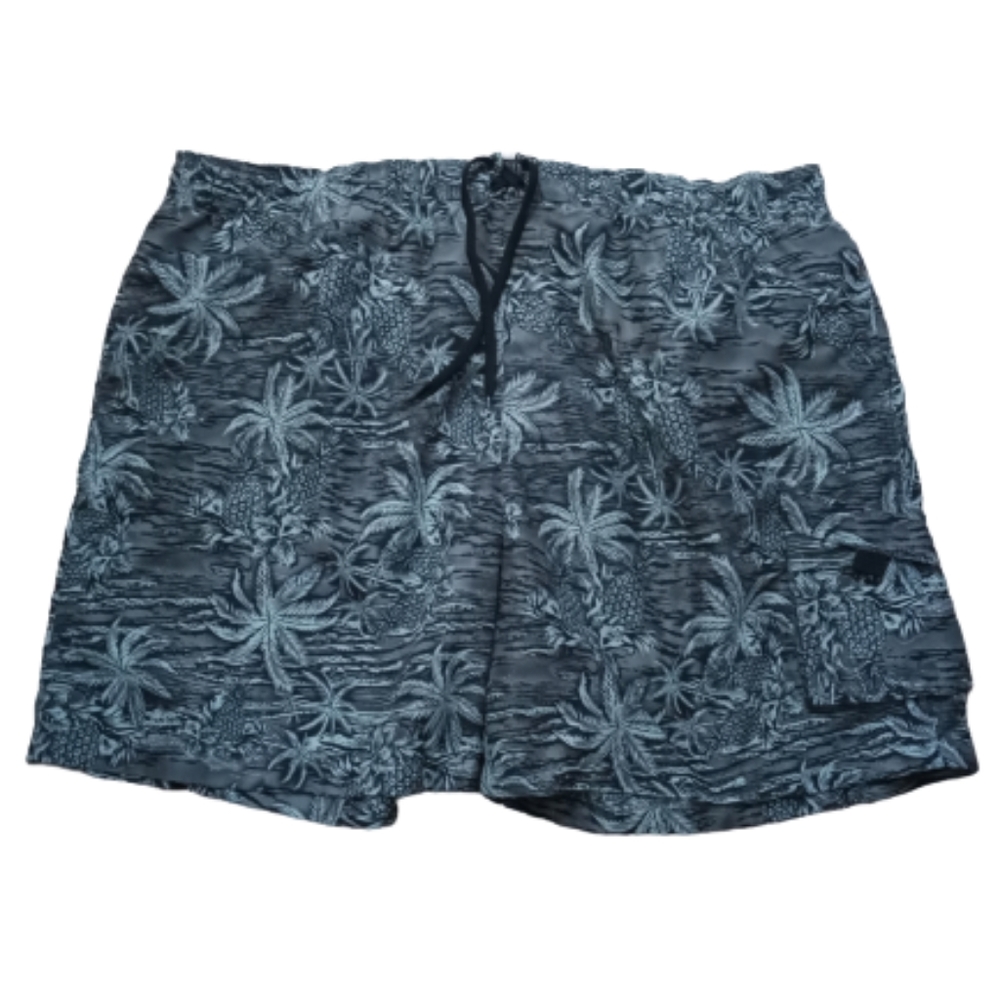 626 Blue Men's Tropical Swim Trunks